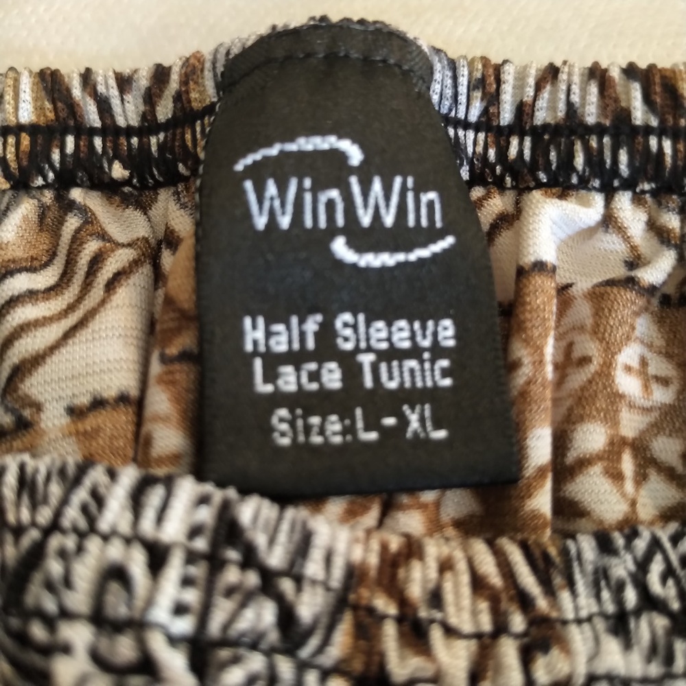 WinWin Tunic Top NWOT XL 1X - Picture 4 of 5